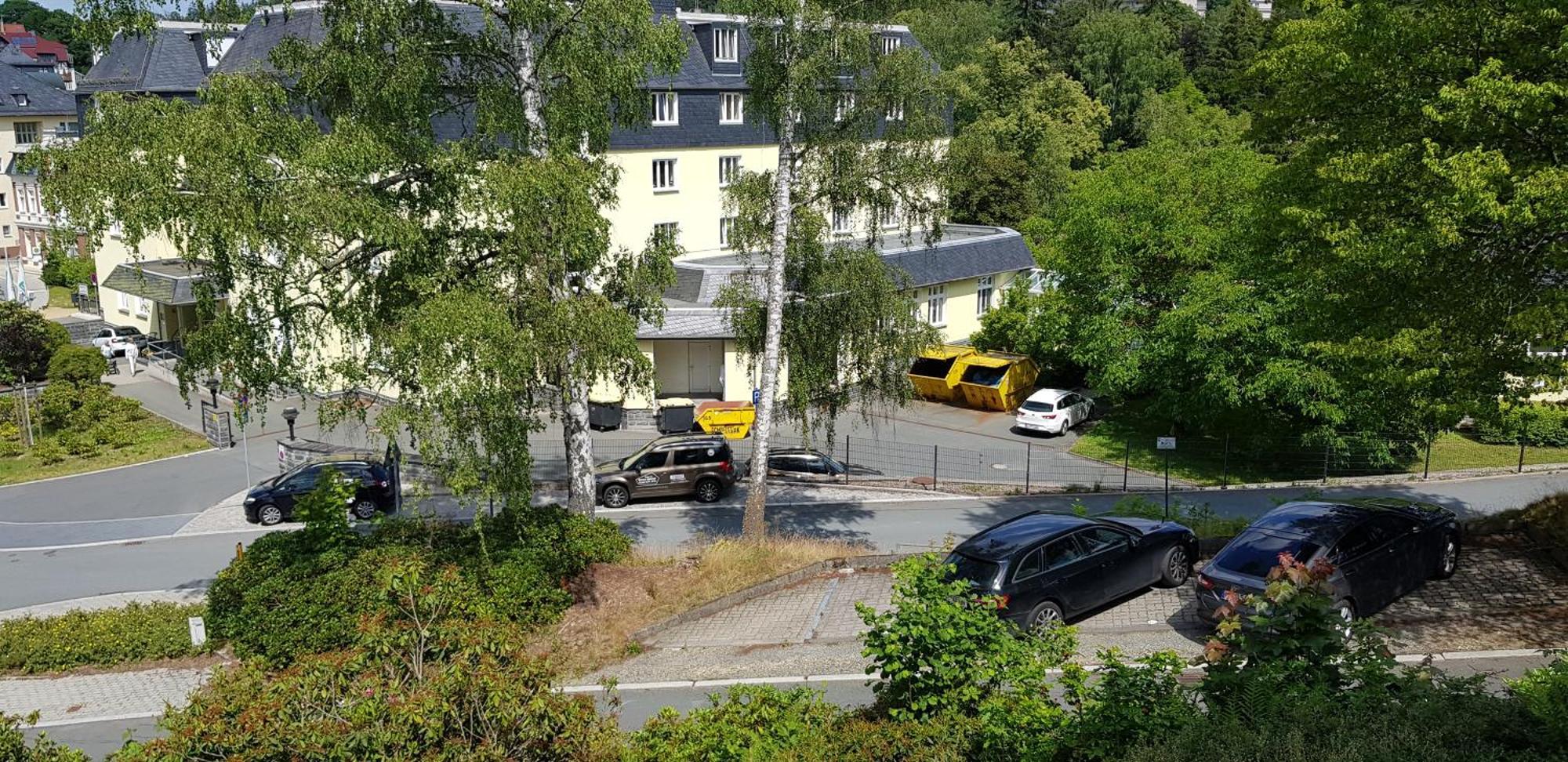 Ferienwohnungen Villa Goldbrunnen Bad Elster Exterior foto