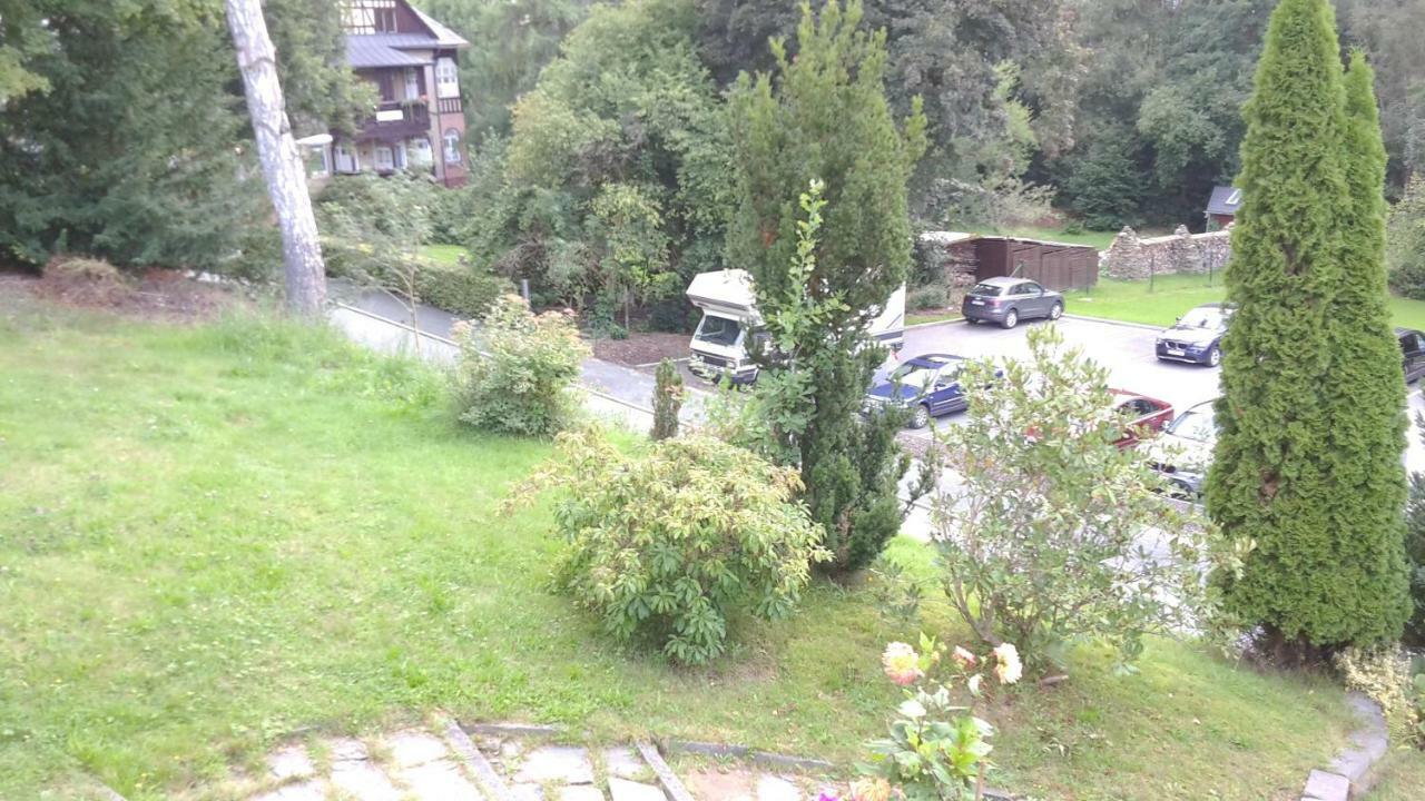 Ferienwohnungen Villa Goldbrunnen Bad Elster Exterior foto